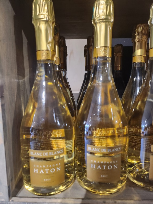 Dégustation de Champagne Haton - Blanc de Blancs près de Louviers 27